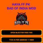 Haya FF PK Injector APK